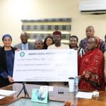 NSTIF presenting cheques